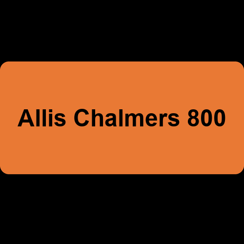 Allis Chalmers 800